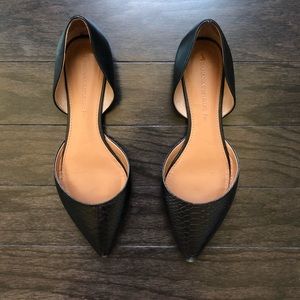 Authentic Leather Banana Republic Pointed Flats